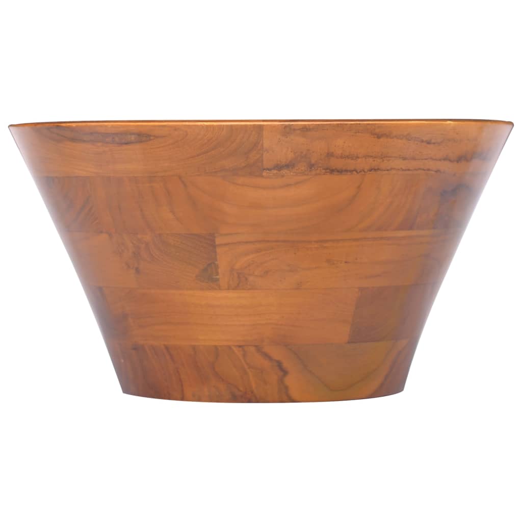 Vasque Vidaxx ø40x20 cm teck massif