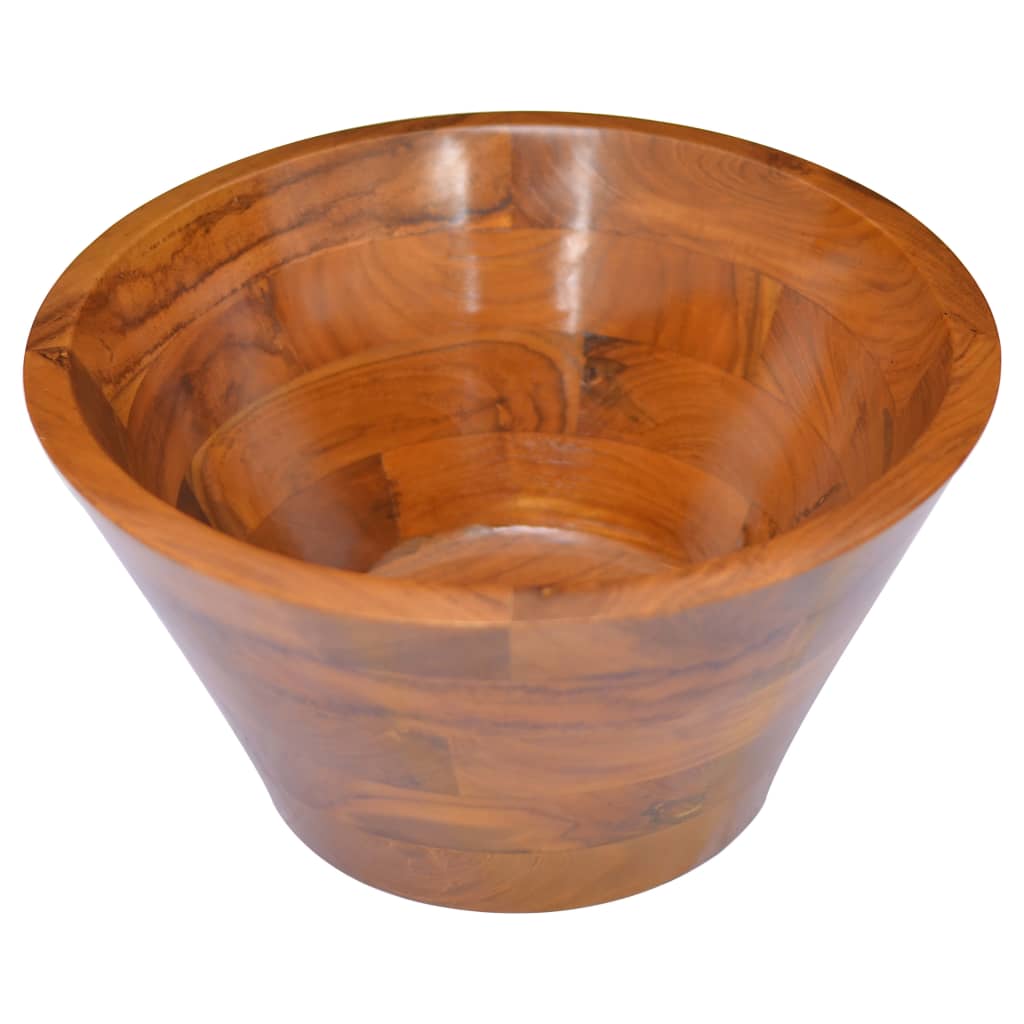 Vasque Vidaxx ø40x20 cm teck massif