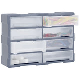 Organisateur de Vidaxl avec 8 grands tiroirs 52x16x37 cm