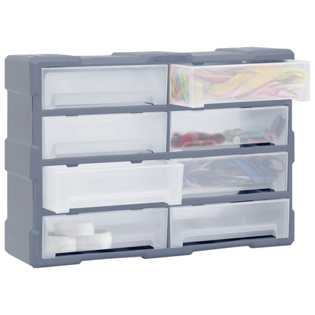 Organisateur de Vidaxl avec 8 grands tiroirs 52x16x37 cm