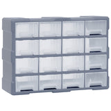 Organisateur de Vidaxl avec 16 tiroirs moyens 52x16x37 cm