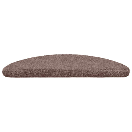 Vidaxl Stair Mats auto-adhésif 10 pièces 56x17x3 cm Crème à moitié