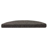 Vidaxl Staircases auto-adhésif 5 pièces 56x17x3 cm Hémisphère anthracite Half-Round