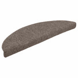 Vidaxl Stair Mats auto-adhésif 10 pièces 56x17x3 cm Hémisphère beige
