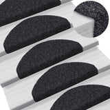 Vidaxl Mat à escalier auto-adhésif 5 pièces 65x21x4 cm semi-linwons grandes