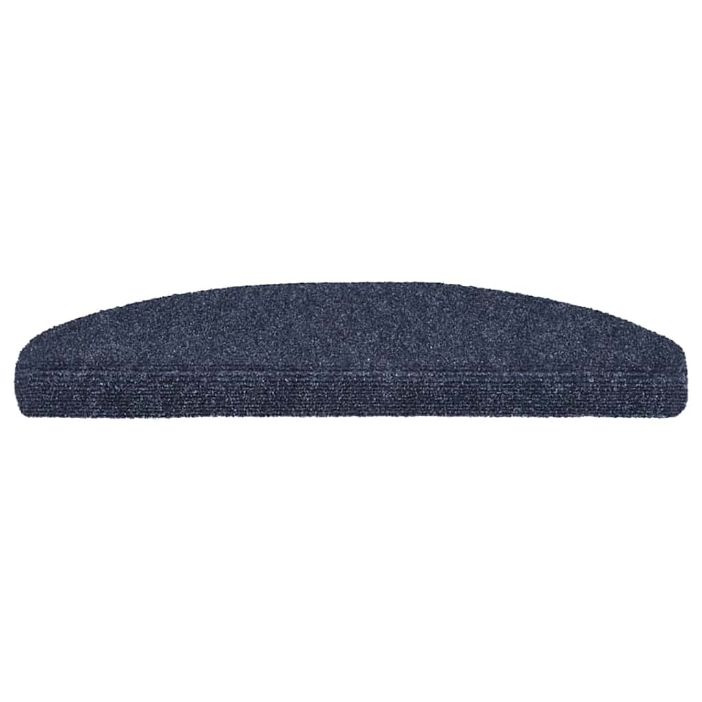 Vidaxl Mat à escalier auto-adhésif 10 pièces 65x21x4 cm semi-rounds grandes