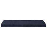 Mattes d'escalier vidaxl auto-adhésifs 10 pcs 65x21x4 cm bord rectangulaire anthracite