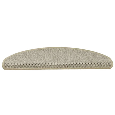 Vidaxl Stair Mats auto-adhésif 15 st sisal look 65x21x4 cm vert clair