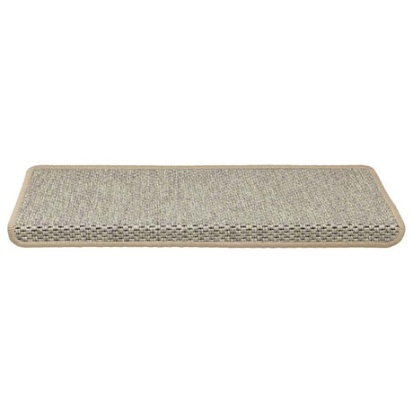 Vidaxl Staicases auto-adhésif 15 st sisal look 65x21x4 cm vert