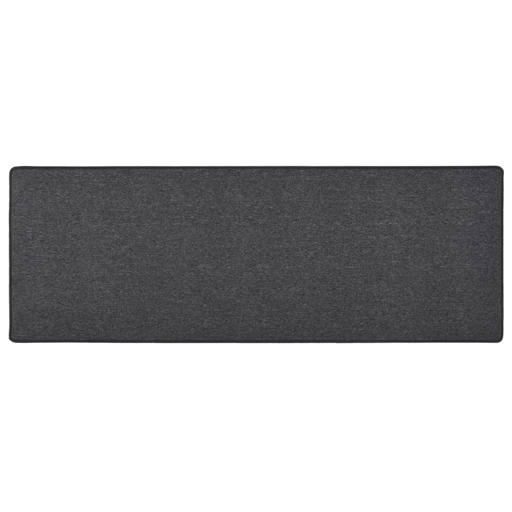 Vidaxl Carpet Runner 80x250 cm anthracite -colored