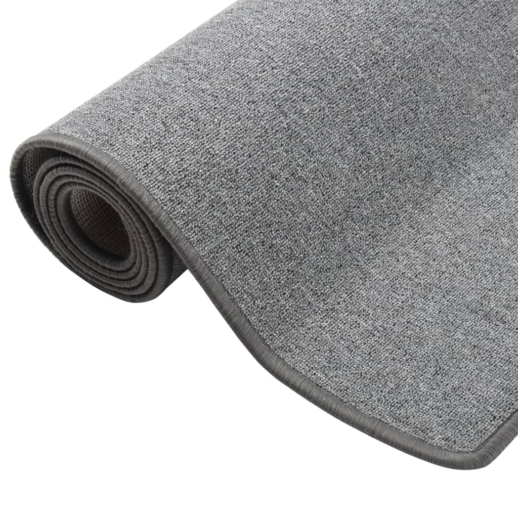 Vidaxl Carpet Runner 50x100 cm Grigio scuro