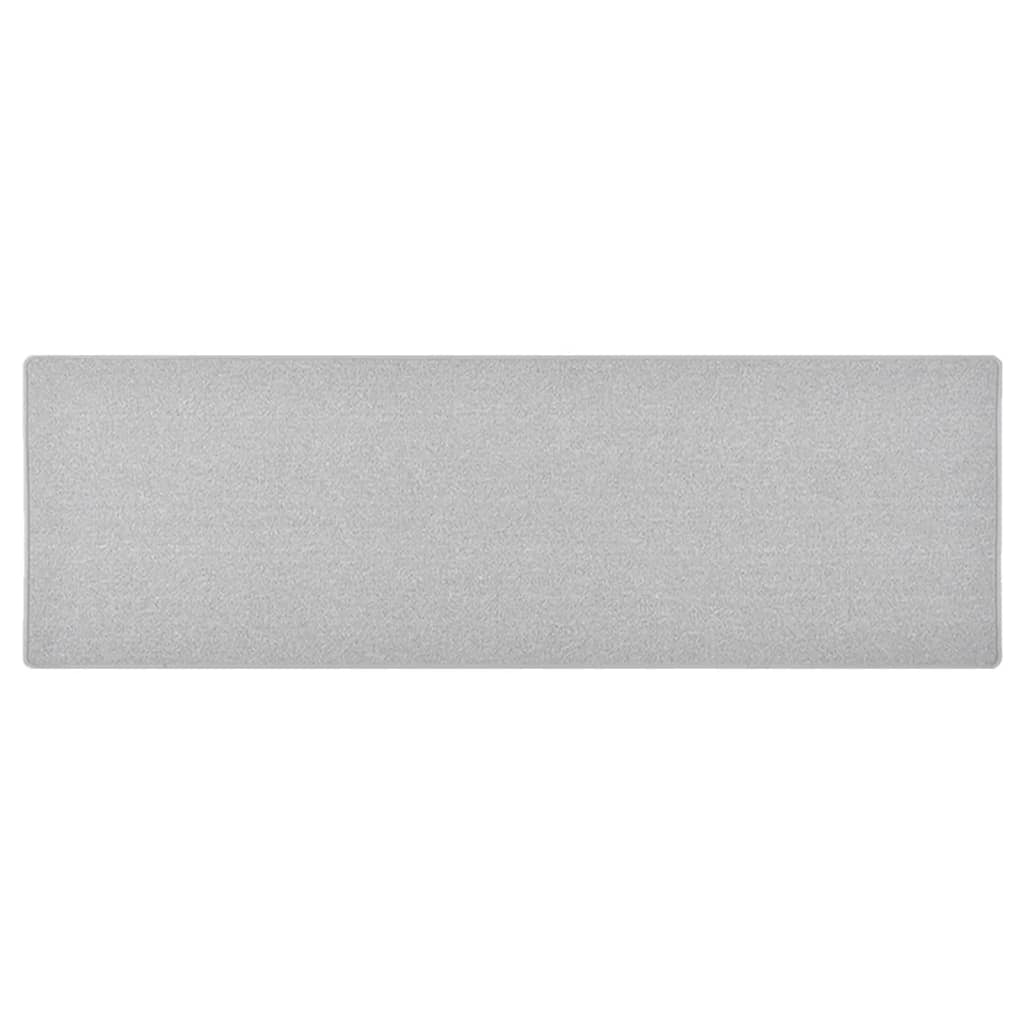 Vidaxl Carpet Runner 80x250 cm grigio chiaro