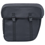 Vidaxl sykkelpose for bagasjestativ dobbelt vanntett 35 L Black