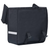 Vidaxl Bolsa para bicicletas para rejilla para equipaje solo impermeable 21 L negro