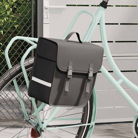Sac à vélo Vidaxl pour porte-bagages seulement étanche 21 L noir