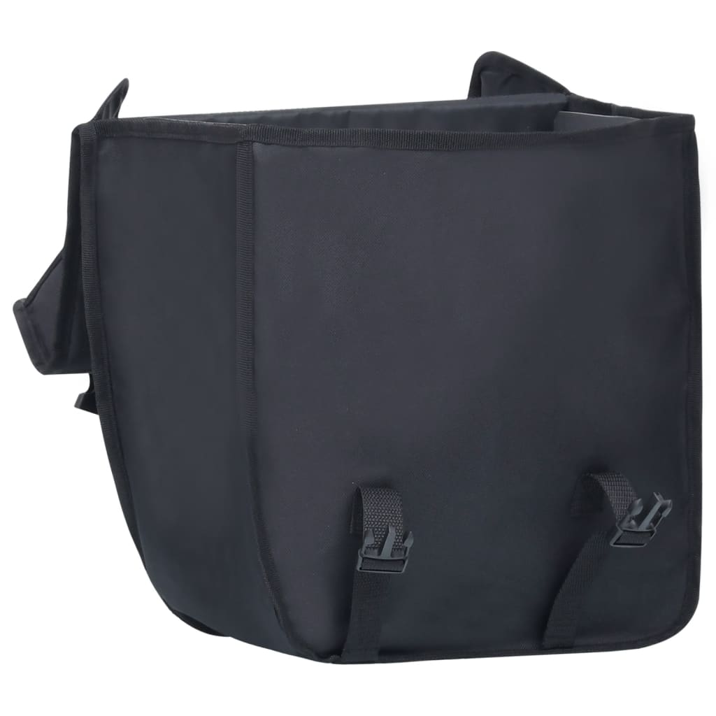 Sac à vélo Vidaxl pour porte-bagages seulement étanche 21 L noir