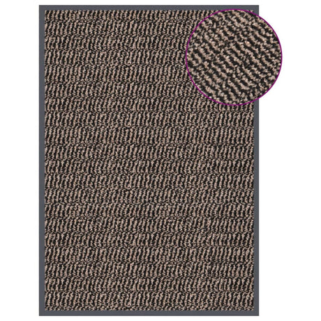 Vidaxl DOORMAT TUFTED 40x60 cm brun foncé