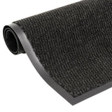 Vidaxl DOORMAT TUFTED 60x180 cm noir