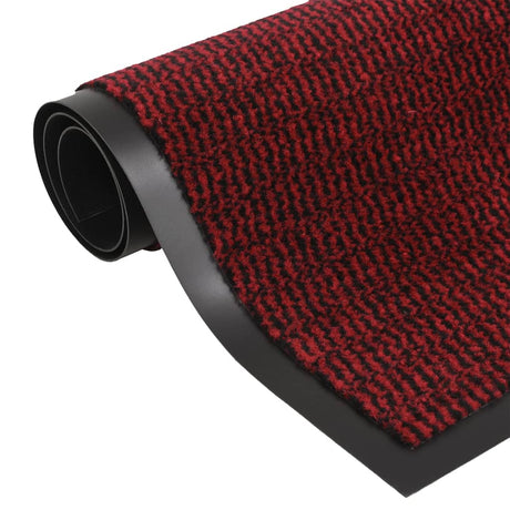 Vidaxl DOORMAT TUFTED 60x180 cm rouge