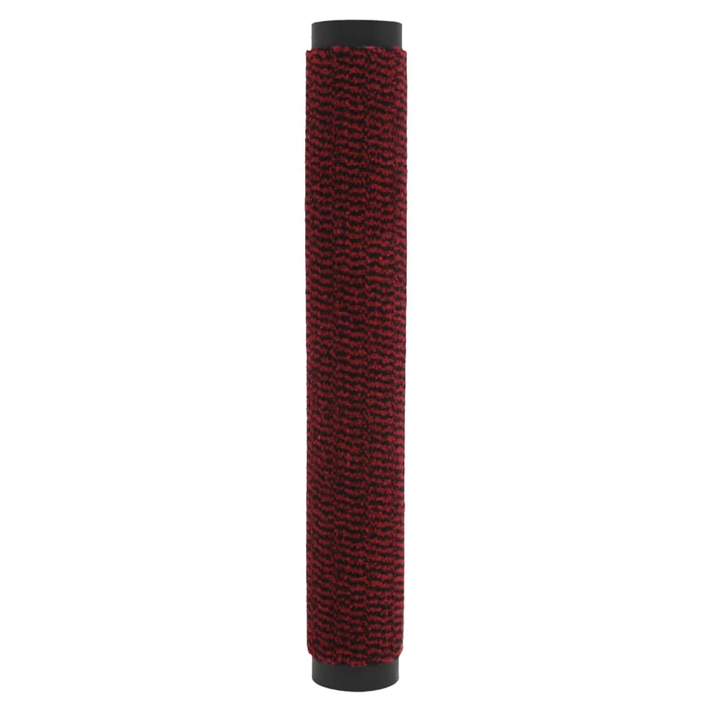 Vidaxl DOORMAT TUFTED 60x180 cm rouge