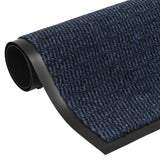 Vidaxx paillasson tufté 60x150 cm bleu