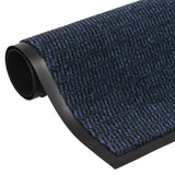 Vidaxl DOORMAT TUFTED 60x180 cm bleu