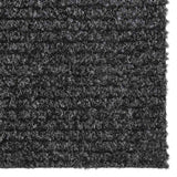 Vidaxl droogloopmat 100x100 cm anthracite -colored