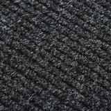 Vidaxl droogloopmat 100x400 cm anthracite -colored
