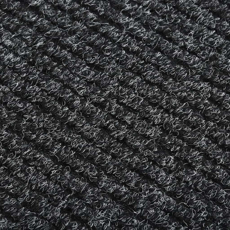 Vidaxl droogloopmat 100x400 cm anthracite -colored