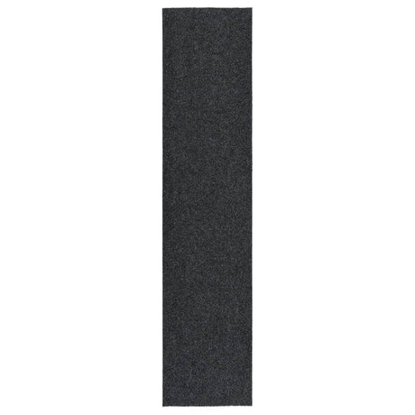 Vidaxl droogloopmat 100x450 cm anthracite -colored