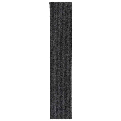 Vidaxl droogloopmat 100x500 cm anthracite -colored