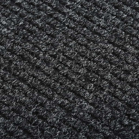Vidaxl droogloopmat 100x500 cm anthracite -colored