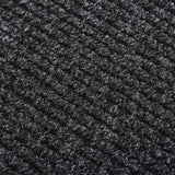 Vidaxl Droogloopmat 100x500 cm anthracite -colored