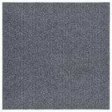 Vidaxl droogloopmat 100x100 cm gris