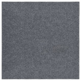 Vidaxl droogloopmat 100x100 cm gris