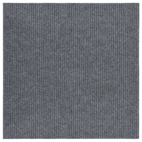 Vidaxl droogloopmat 100x100 cm gris