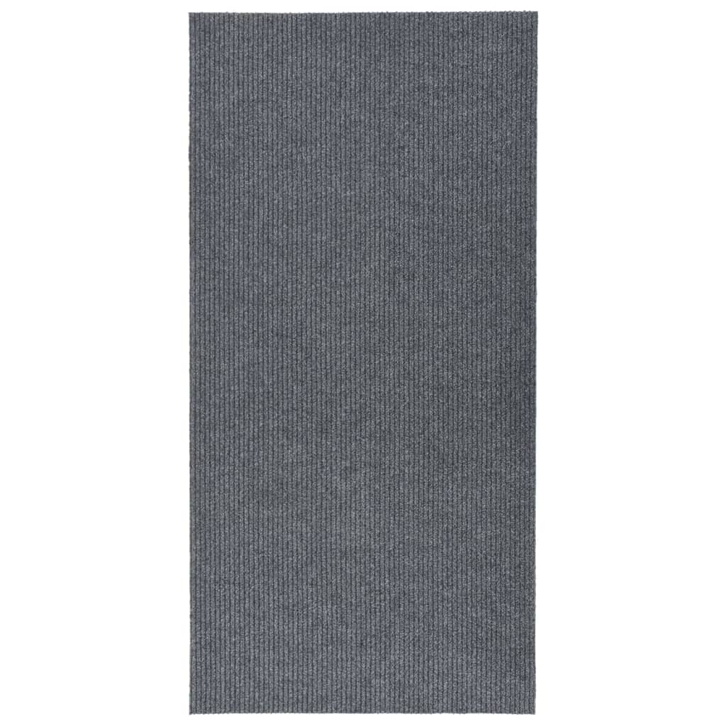 Vidaxl droogloopmat 100x200 cm gris