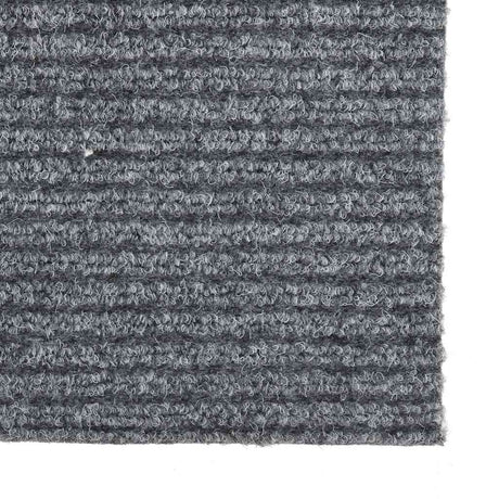Vidaxl droogloopmat 100x250 cm gris