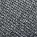 Vidaxl droogloopmat 100x300 cm gris