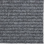 Vidaxl droogloopmat 100x300 cm gris