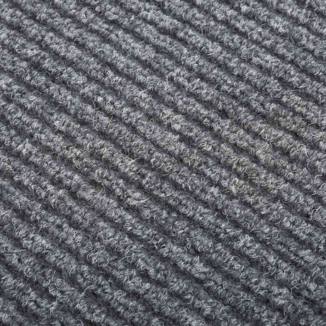 Vidaxl droogloopmat 100x400 cm gris
