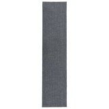 Vidaxl Droogloopmat 100x450 cm Grey