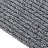 Vidaxl Droogloopmat 100x450 cm Grey