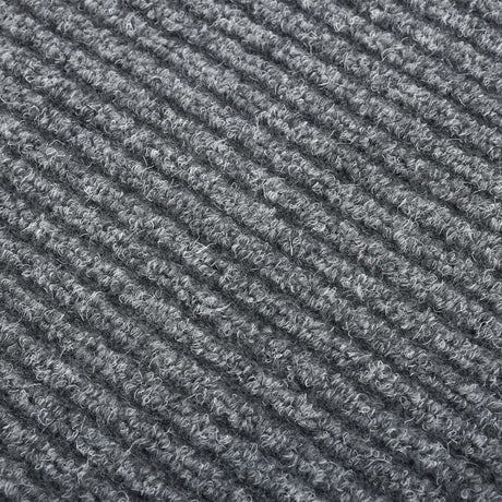 Vidaxl droogloopmat 100x500 cm gris