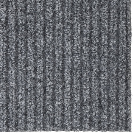 Vidaxl droogloopmat 100x500 cm gris