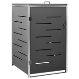 Archiviazione contenitore Vidaxl SOLO 69x77.5x112.5 cm in acciaio inossidabile