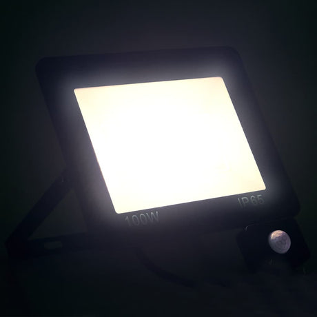 Vidaxl spotlight met sensor led 100 w koudwit