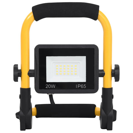 Vidaxl Spotlight avec poignée LED 20 W Blanc chaud