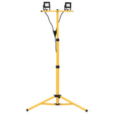 Vidaxl Spotlight avec trépied LED 2x10 W blanc froid