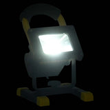 Vidaxl Spotlight avec poignée LED rechargeable 30 W blanc froid
